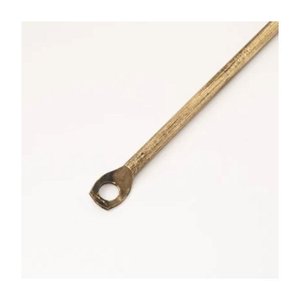 Vara Haste para Cremona Redonda com 2 Furos 1,20 Metros Ouro Velho Detoni