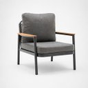 Ver imagem 2 de Conjunto Sofa Area Externa Corda Nautica Aluminio Luma Grafi