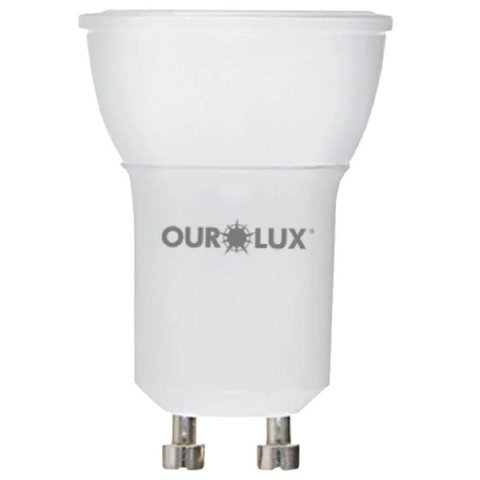 Lâmpada Dicroica Superled GU10 7W Bivolt 2700k 20087 Ourolux
