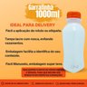 Garrafa Descartável 1000ml - Tampa Laranja - Pead - 2