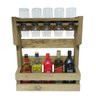 Bar Adega Speyant em MDF  p/ Garrafas, Taças e Copos - 1