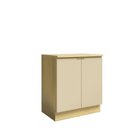 Ver imagem 2 de Balcão para Cozinha 2 Portas Ellite Yescasa Amarelo/Canary/Off White