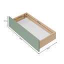 Ver imagem 4 de Cômoda para Quarto com 5 Gavetas 86,8cm X 91,5cm Compacta