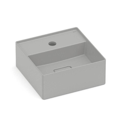 Cuba Apoio Roca 30x30cm com Mesa T7 Terra Stone A32787x070