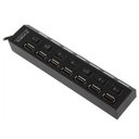 Ver imagem 3 de Hub Usb 2.0 Com 7 Portas Switch On/Off E Led Indicador