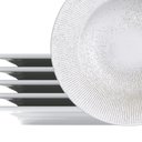 Ver imagem 2 de Jogo de Pratos de Sobremesa Tramontina Isabel 6 Peças em Porcelana Decorada Decorado 96950184
