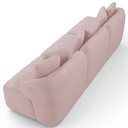 Ver imagem 7 de Sofá 3 Lugares para Sala de Estar Living 228cm Arlo F04 Veludo Rosê - Lyam Decor