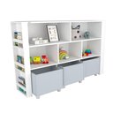 Ver imagem 1 de Organizador Infantil Natalino MDF 142cm Cinza Woodcore
