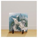 Ver imagem 2 de Quadro Azulejo Cristo Redentor Rio de Janeiro