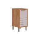 Ver imagem 1 de Balcão Cozinha Eloise c/1 Porta 40cm Cinamomo/Off White MGM