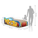Ver imagem 2 de Cama Infantil Adesivada Divertida Quarto Menino Menina - Solteiro - Submarino