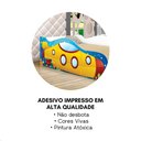 Ver imagem 5 de Cama Infantil Adesivada Divertida Quarto Menino Menina - Solteiro - Submarino