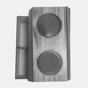 Ver imagem 6 de Bandeja Esteira para Braço de Sofá com Porta Copos e Controles