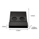 Ver imagem 3 de Bandeja Esteira para Braço de Sofá com Porta Copos e Controles