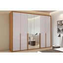 Ver imagem 1 de Guarda Roupa 6 Portas 2ESP 6g Imperatore Lopas Amêndoa