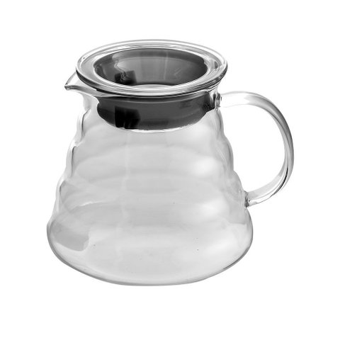 Jarra Vidro para Café Resistente Ao Calor Compativel com V60 Mimo