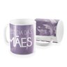 Caneca feliz dia das maes floral lilas - 1