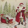 Capa de almofada Papai Noel 45x45cm Portocale Home CA106745x45 - 3