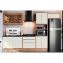 Ver imagem 1 de Cozinha Modulada Completa Versalis 6 Peças (2aéreos+2balcões+1paneleiro+1complemento) C6p162