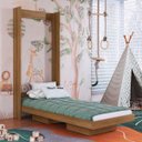 Ver imagem 1 de Cama de Solteiro Articulável Vertical com Nichos Mel