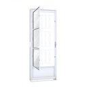 Ver imagem 6 de Porta de Aço Postigo 215x85cm com Grade Mosaico e Vidro Liso Riobras