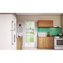 Ver imagem 3 de Porta de Aço Postigo 215x85cm com Grade Mosaico e Vidro Liso Riobras Abertura Esquerda