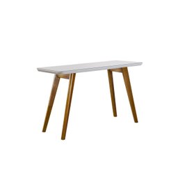 Aparador Slim 120cm com Tampo de Vidro e Madeira Maciça - 2