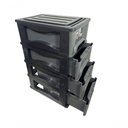 Ver imagem 6 de Gaveteiro Organizador 4 Gav Plasnew Resistente 1724 Cinza
