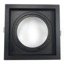Ver imagem 1 de Embutido Recuado Abs Par30 Quadrado Preto