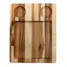 Tábua Churrasco Madeira para Porção com Chapa e Cumbucas - 7