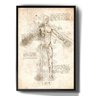 Quadro Decorativo Anatomia Corpo Humano Desenho - 1