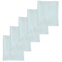 Ver imagem 1 de Kit 5 Toalhas Sociais Suite Collection Silver Lufamar Branco