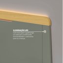 Ver imagem 6 de Cama Infantil com LED e Kit Grade de Proteção Petit Casatema MadeiraOriginals Verde/Mel