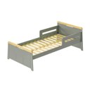 Ver imagem 3 de Cama Infantil com LED e Kit Grade de Proteção Petit Casatema MadeiraOriginals Verde/Mel