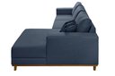 Ver imagem 4 de Sofá Fixo com Chaise 2,5m Cronos Linho com Molas Lado Esquerdo Meu Sofá Online