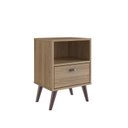 Ver imagem 2 de Conjunto 2 Mesas de Cabeceira 1 Gaveta e 1 Nicho