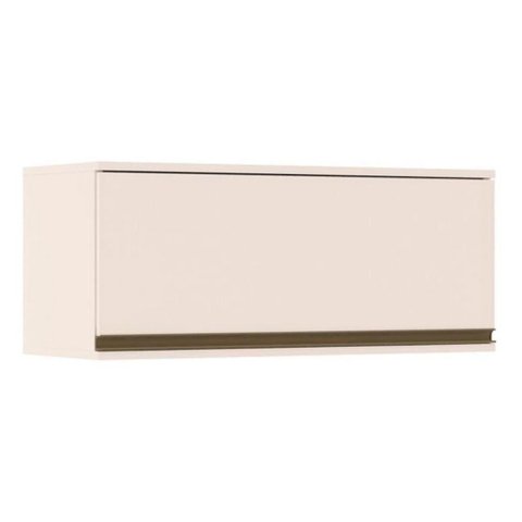 Armário Aéreo Cozinha Modulado Connect 80cm C- 1 Porta Basculante Off White - Henn
