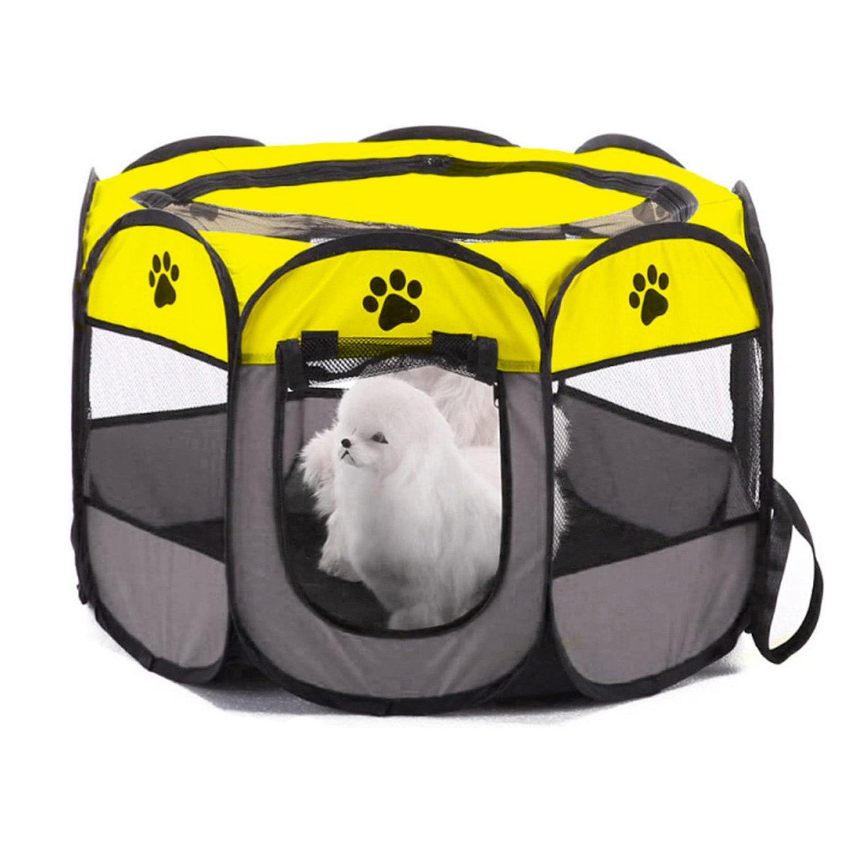 Cercadinho Casinha Cao Gato Dobravel Cachorro Pet Chiqueirinho Portatil ...