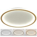 Ver imagem 1 de Lustre Plafon 3 em 1 Led Decoraçao Minimalista Moderno Casa Quarto Sala de Estar Iluminaçao Ambiente