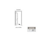 Ver imagem 4 de Porta de Aço de Giro 215x85cm Laminada Riobras Abertura Esquerda