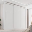 Ver imagem 2 de Guarda-Roupa Casal 3 Portas 4 Gavetas Costa Rica