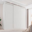 Ver imagem 1 de Guarda-Roupa Casal 3 Portas 4 Gavetas Costa Rica