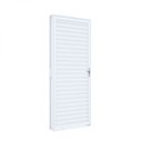 Ver imagem 4 de Porta de Aço de Giro 215x85cm Laminada Riobras Abertura Direita Branco