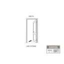 Ver imagem 2 de Porta de Aço de Giro 215x85cm Laminada Riobras Abertura Direita