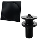 Ver imagem 1 de Ralo Click Preto 10x10 tampa ralo E Valvula 7/8 Preta Inox Pia Banheiro Conjunto Black Inteligente P