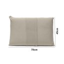 Ver imagem 2 de Fronha Buettner Malha Basic Lisa 45cmx70cm Trigo