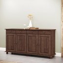 Ver imagem 1 de Balcão Madeira Maciça Garnet 4 Portas Café - G74 - Gran Belo