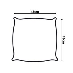 Manta Xale para Sofá Poltrona 1,40x1,70m + 2 Capa Almofada - 7