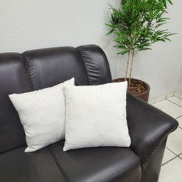 Manta Xale para Sofá Poltrona 1,40x1,70m + 2 Capa Almofada - 3