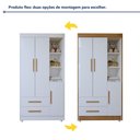 Ver mais imagens de Quarto de Bebê Completo Cômoda Berço com Colchão e Guarda Roupa Zara Tigus Baby